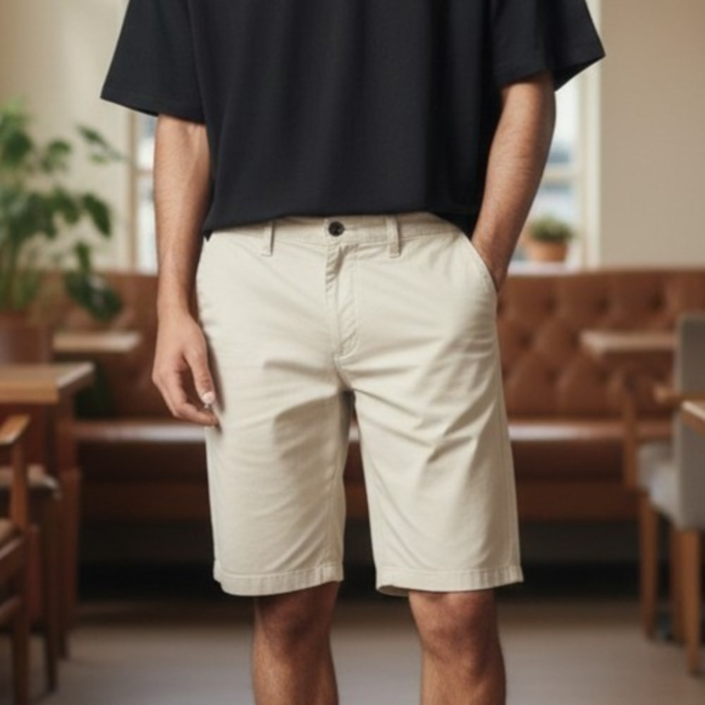 Eddie Bauer Mens Cotton Short Stone 48 W X 11  Legend Wash 4 Pocket Outdoor Work
